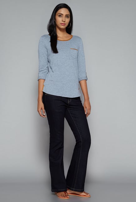 LOV by Westside Indigo Korry Top LOV by Westside Indigo Korry Top
