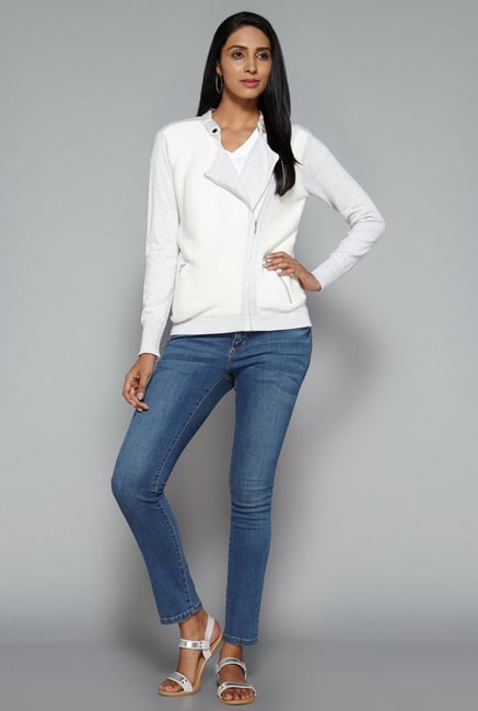 LOV by Westside White Gianna Jacket LOV by Westside White Gianna Jacket