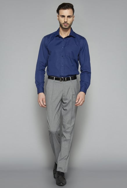 Weststreet by Westside Navy Regular Fit Shirt Weststreet by Westside Navy Regular Fit Shirt