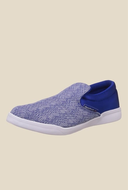 Reebok Court Blue & White Running Shoes Reebok Court Blue & White Running Shoes