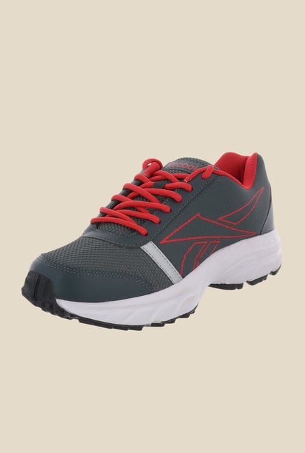 Reebok Grey & Red Running Shoes Reebok Grey & Red Running Shoes