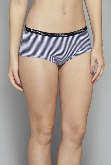 Wunderlove by Westside White Striped Brief Wunderlove by Westside White Striped Brief