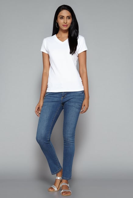 LOV by Westside White Jane T Shirt LOV by Westside White Jane T Shirt