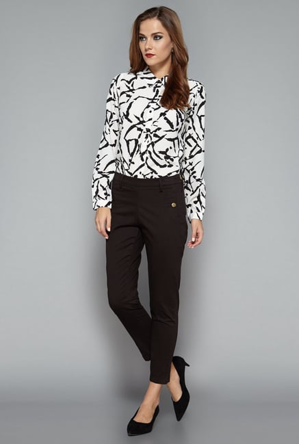 Wardrobe by Westside White Aarmin Blouse Wardrobe by Westside White Aarmin Blouse