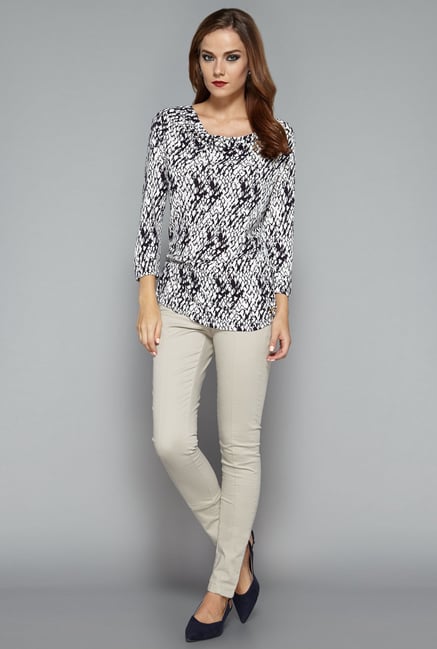 Wardrobe by Westside White & Black Dream Top Wardrobe by Westside White & Black Dream Top