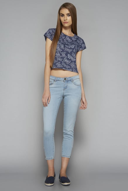 Nuon by Westside Navy Quilla Top Nuon by Westside Navy Quilla Top