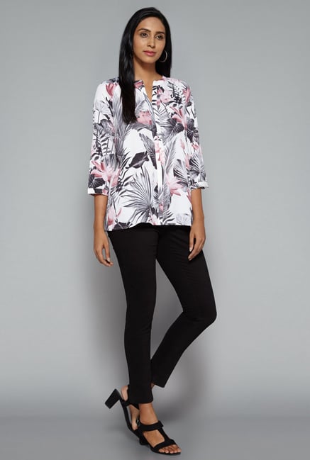 LOV by Westside Off White Alma Blouse LOV by Westside Off White Alma Blouse