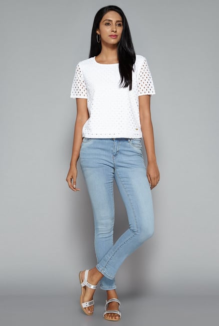 LOV by Westside White Lorry Top LOV by Westside White Lorry Top