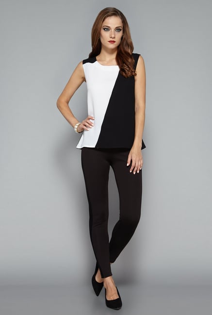 Wardrobe by Westside Black Reese Blouse Wardrobe by Westside Black Reese Blouse