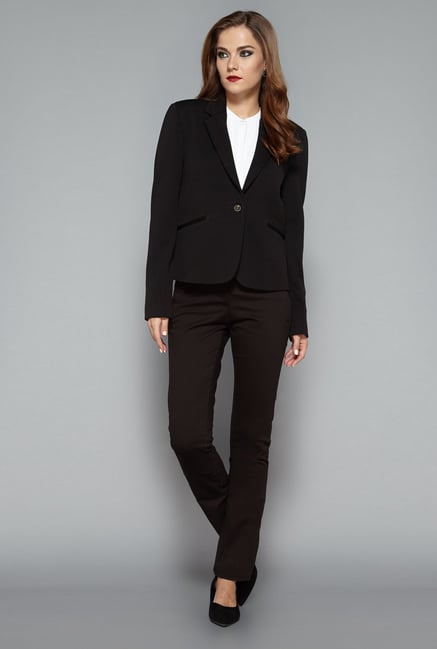 Wardrobe by Westside Black Zarine Jacket Wardrobe by Westside Black Zarine Jacket