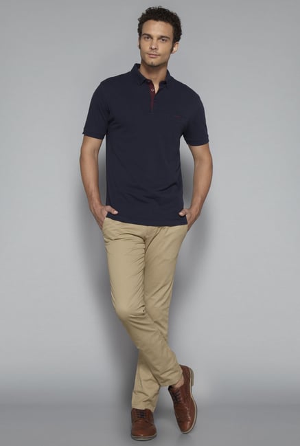 Ascot by Westside Navy Slim Fit T Shirt Ascot by Westside Navy Slim Fit T Shirt