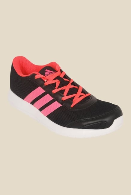 Adidas Hellion Black & Pink Running Shoes Adidas Hellion Black & Pink Running Shoes