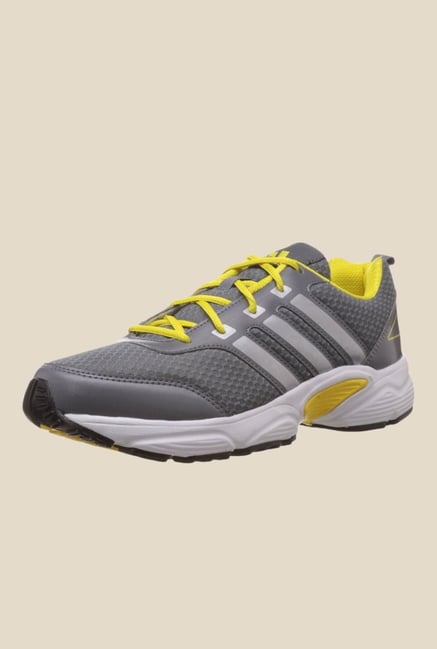 Adidas Adisonic Grey & Yellow Running Shoes Adidas Adisonic Grey & Yellow Running Shoes