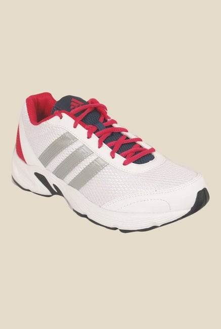 Adidas Albis 1.0 White & Red Running Shoes Adidas Albis 1.0 White & Red Running Shoes