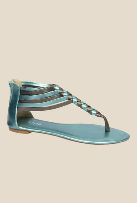 Notion Graziana Blue Gladiator Sandals Notion Graziana Blue Gladiator Sandals