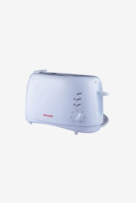 Butterfly AG019 750 W Pop Up Toaster (White) Butterfly AG019 750 W Pop Up Toaster (White)