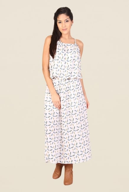 Alibi Beige Printed Dress Alibi Beige Printed Dress