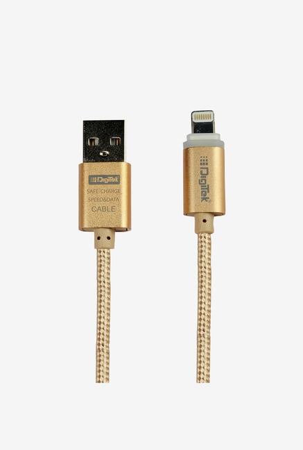 Digitek DC1M i6P Lightning Cable (Gold) Digitek DC1M i6P Lightning Cable (Gold)