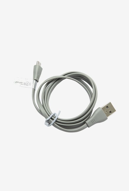 Power Ace PCMU1M USB Cable (Grey) Power Ace PCMU1M USB Cable (Grey)