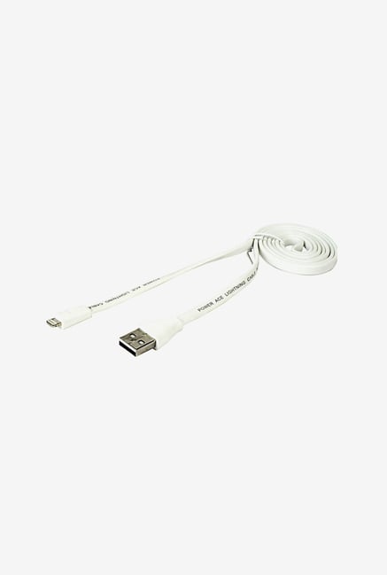 Power Ace PC1Mi6 HD Lightning Cable (White) Power Ace PC1Mi6 HD Lightning Cable (White)