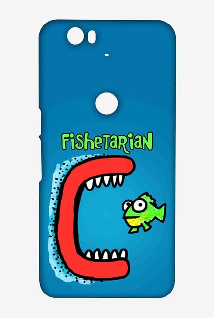 Kritzels Fishetarian Case for Huawei Nexus 6P Kritzels Fishetarian Case for Huawei Nexus 6P