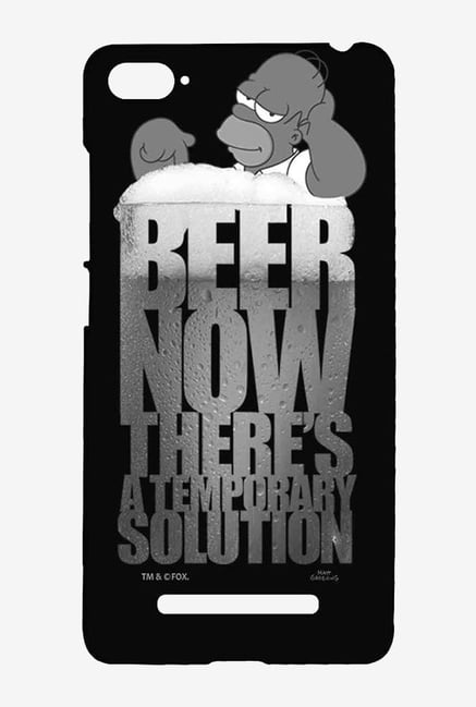 Simpsons The Beer Solution Black Case for Xiaomi Mi4i Simpsons The Beer Solution Black Case for Xiaomi Mi4i