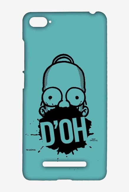 Simpsons D'OH Teal Case for Xiaomi Mi4i Simpsons D'OH Teal Case for Xiaomi Mi4i