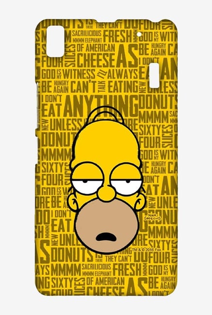 Simpsons Homer Says Case for Lenovo K3 Note Simpsons Homer Says Case for Lenovo K3 Note