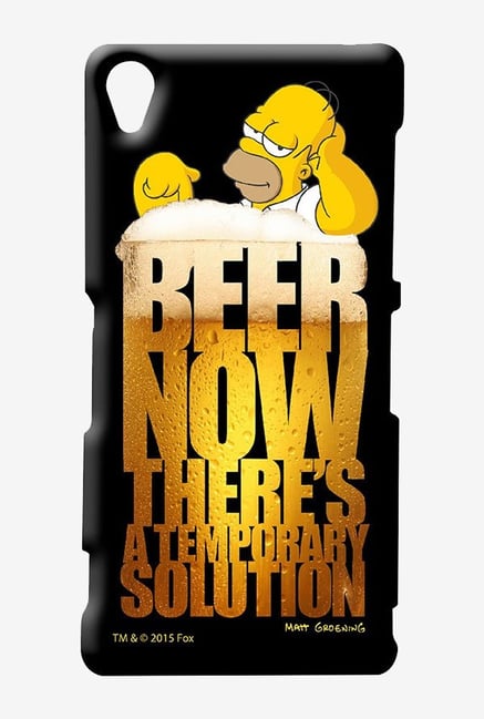 Simpsons The Beer Solution Case for Sony Xperia Z3 Simpsons The Beer Solution Case for Sony Xperia Z3