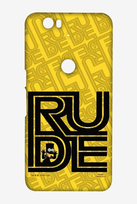 Simpsons Rude Case for Huawei Nexus 6P Simpsons Rude Case for Huawei Nexus 6P