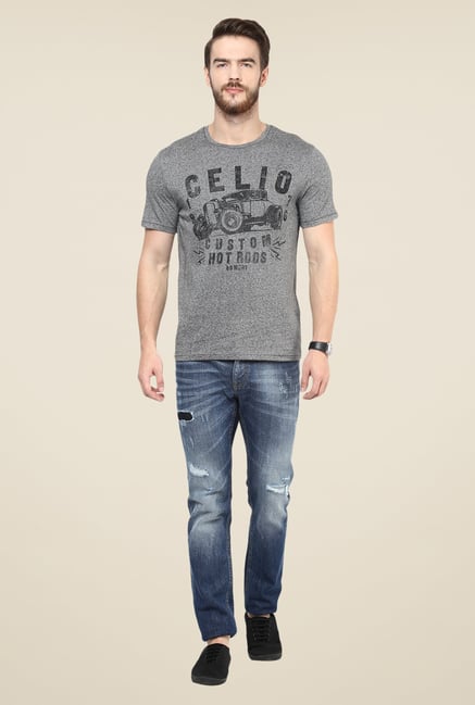celio* Light Blue Ripped Jeans celio* Light Blue Ripped Jeans
