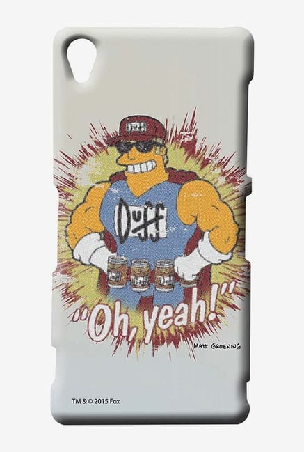 Simpsons Duff Oh Yeah Case for Sony Xperia Z3 Simpsons Duff Oh Yeah Case for Sony Xperia Z3
