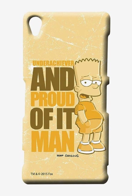 Simpsons Proud Underachiever Case for Sony Xperia Z3 Simpsons Proud Underachiever Case for Sony Xperia Z3