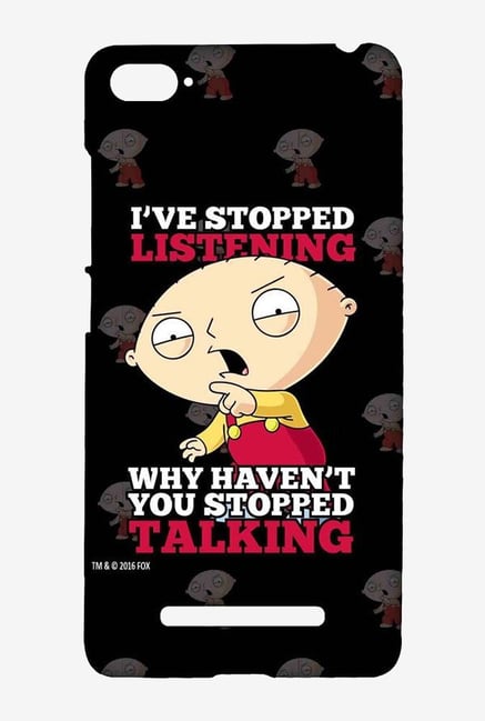 Family Guy Just Stop Talking Case for Xiaomi Mi4i Family Guy Just Stop Talking Case for Xiaomi Mi4i