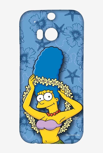 Simpsons Marge Hawaii Case for HTC One M8 Simpsons Marge Hawaii Case for HTC One M8