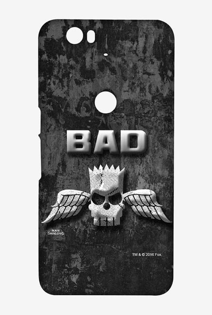 Simpsons Cracked Wall Bart Case for Huawei Nexus 6P Simpsons Cracked Wall Bart Case for Huawei Nexus 6P