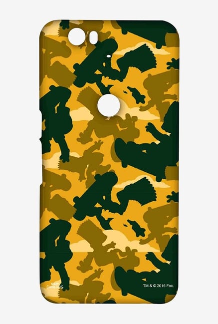Simpsons Camo Bart Case for Huawei Nexus 6P Simpsons Camo Bart Case for Huawei Nexus 6P