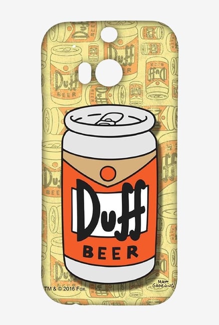 Simpsons Duff Beer Case for HTC One M8 Simpsons Duff Beer Case for HTC One M8