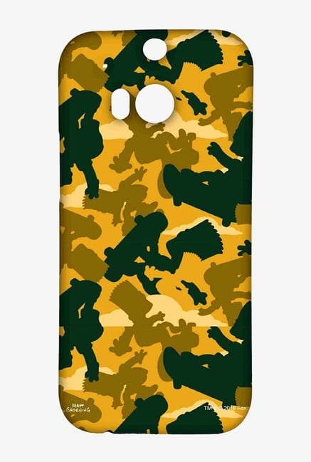 Simpsons Camo Bart Case for HTC One M8 Simpsons Camo Bart Case for HTC One M8