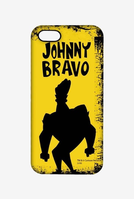 Johnny Bravo Yellow Grunge Case for iPhone 5/5s Johnny Bravo Yellow Grunge Case for iPhone 5/5s