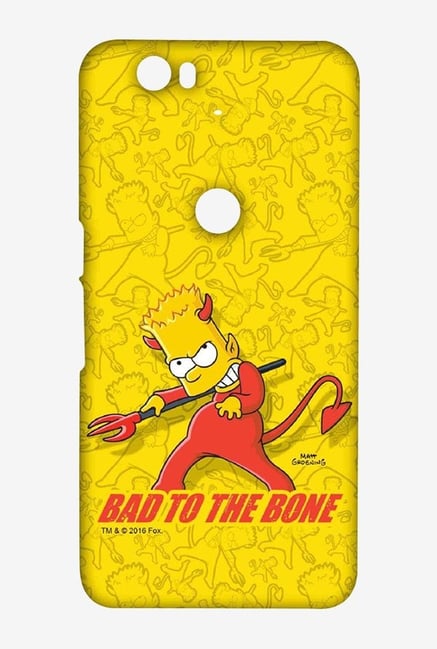 Simpsons Bad To The Bone Case for Huawei Nexus 6P Simpsons Bad To The Bone Case for Huawei Nexus 6P