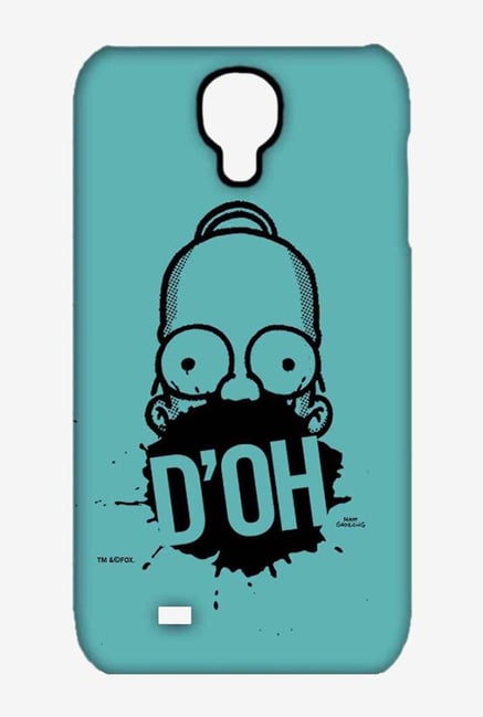 Simpsons D'OH Teal Case for Samsung S4 Simpsons D'OH Teal Case for Samsung S4