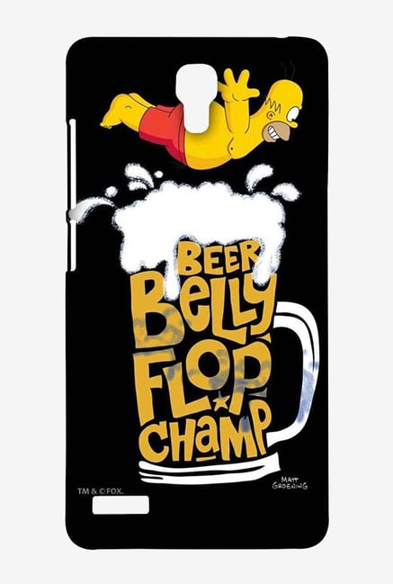 Simpsons Beer Belly Flop Champ Black Case for Redmi Note 4G Simpsons Beer Belly Flop Champ Black Case for Redmi Note 4G