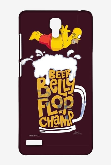 Simpsons Beer Belly Flop Champ Maroon Case for Redmi Note 4G Simpsons Beer Belly Flop Champ Maroon Case for Redmi Note 4G