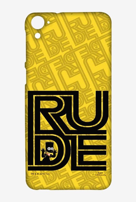 Simpsons Rude Case for HTC Desire 826 Simpsons Rude Case for HTC Desire 826