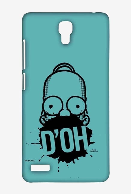 Simpsons D'OH Teal Case for Xiaomi Redmi Note 4G Simpsons D'OH Teal Case for Xiaomi Redmi Note 4G