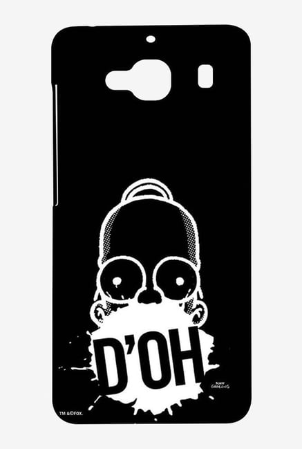 Simpsons D'OH Black Case for Xiaomi Redmi 2 Simpsons D'OH Black Case for Xiaomi Redmi 2