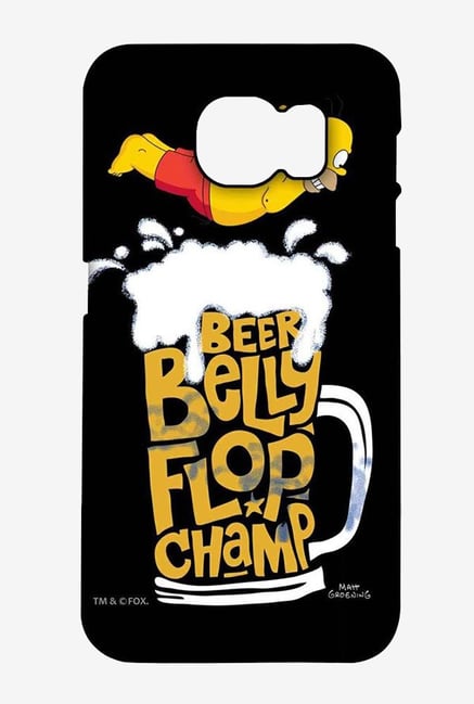 Simpsons Beer Belly Flop Champ Case for Samsung S6 Edge+ Simpsons Beer Belly Flop Champ Case for Samsung S6 Edge+