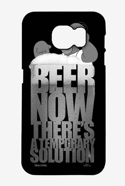 Simpsons The Beer Solution Black Case for Samsung S6 Edge+ Simpsons The Beer Solution Black Case for Samsung S6 Edge+