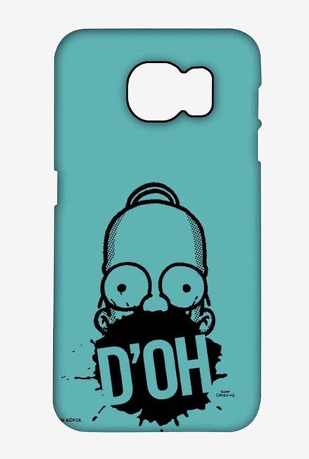 Simpsons D'OH Teal Case for Samsung S6 Edge Plus Simpsons D'OH Teal Case for Samsung S6 Edge Plus